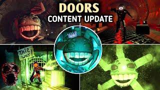 Roblox DOORS : CONTENT Update New Seek + Grumble Chase Cutscenes + New Items + New Rooms & Ending