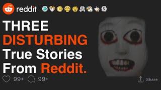 THREE TRUE DISTURBING Horror Stories From Reddit | Black Screen Stories For Sleeping |