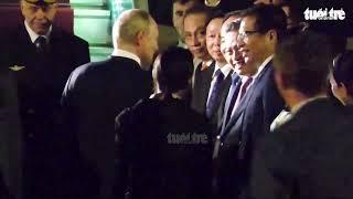 Video Tổng thống Nga Putin lên chuyên cơ rời Việt Nam