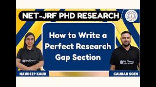 How to Write a Perfect Research Gap Section | PhD | Gaurav Soin