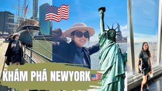 KHÁM PHÁ NEWYORK NƯỚC MỸ  #Vlog Nước Mỹ Ep1_#trending #Newyork #du_lịch_newyork #khám_phá_nước_mỹ