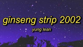 [1 HOUR ] Yung Lean - Ginseng Strip 2002 (Lyrics) |   b come and go but you know i stay