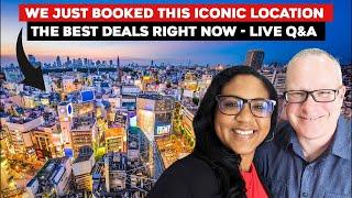 We Just Booked Some Iconic Retirement Travel Locations For 2025 - The Best Deals Right Now Live Q&A