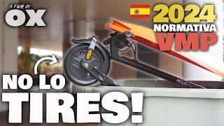 NUEVA NORMATIVA LEY PATINETES ELECTRICOS 2024 2027