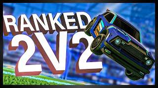 Solo ranked 2v2 in Rocket League as a pro player