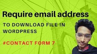 How to download file after form submission in Contact Form 7 | Cf7 tutorial