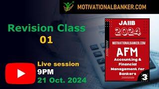 JAIIB-AFM Revision Class - 21 Oct.2024 @9 PM