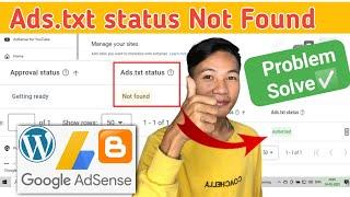 Ads.txt Status Not Found / Fix ads.txt file not found problem in google  adsense