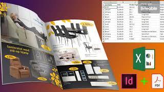 automate catalog generation indesign data merge records