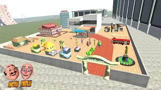 Franklin Change House to Motu Patlu City Furfuri Nagar in Indian Bike Driving 3D