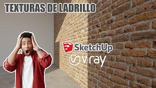 MUROS DE LADRILLO REALISTAS EN VRAY Y SKETCHUP - YU Taller de Arquitectura.