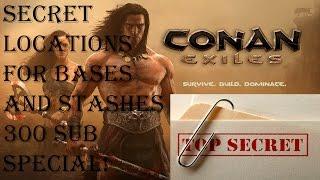 Conan Exiles Secret Map Locations for Bases and Stashes!