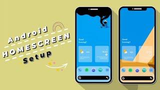 New Best android home screen setup 2021