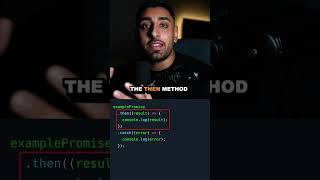 Javascript Promises Explained in 60 Seconds!  #javascript #tutorial #beginner #code