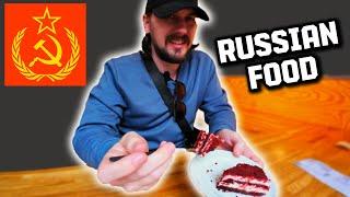Trying Soviet Food - Foreigner's Russian Canteen Review
