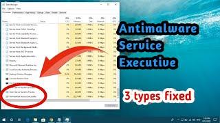 HOW TO FIX - Disable Antimalware Service Executable Windows 10 Problem Solved - High CPU Usage