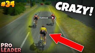 CRAZY YELLOW JERSEY BREAKAWAY PLAN!!!  - Pro Leader #34 | Tour De France 2024 Game PS4/PS5