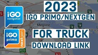 IGO Nextgen/Primo navigation for truck! Europe & England 2024 Q2! NEW Download link in description.