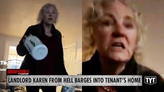 WATCH: Landlord From Hell Attacks Tenant After Barging Into Home