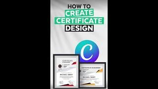 How To Make A Certificate Design In 5 Mins