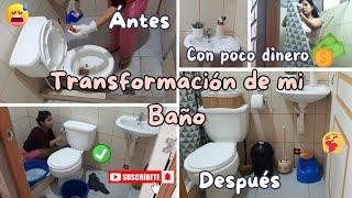 Transformación De Baño Pequeño (Sin Obras y Poco Dinero).