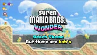 Super Mario Bros. Wonder - Beach Theme | But there are bah's