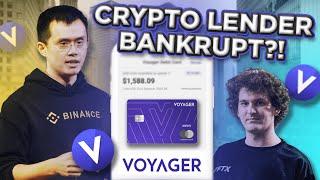 Another Crypto Lender BANKRUPTCY - What Happened to Voyager VGX