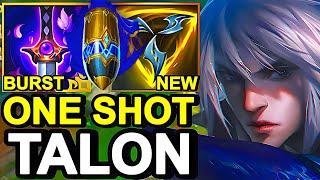 Wild Rift China Talon Jungle - PENTAKILL BROKEN OP TALON BUILD RUNES - Challenger Solo Rank Gameplay