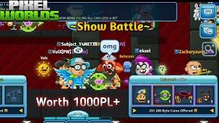 No WLS!? The First Show Battle In New Era!  | Pixel Worlds