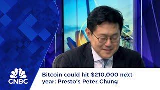 Bitcoin could hit $210,000 next year: Presto's Peter Chung