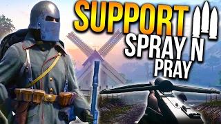 BATTLEFIELD 1 SUPPORT LMG KILLSTREAKS | BF1 Support Gameplay