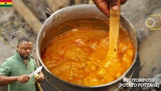 Easy Ghanaian Cocoyam Pottage/Porridge | Mpotompoto