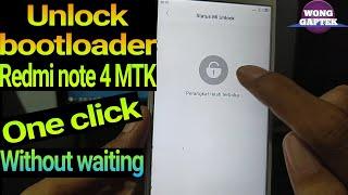 Unlock bootloader redmi note 4/4x (mediatek) || UBL Redmi Note 4 MTK (nikel)