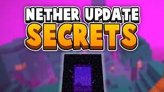 Nether Update Secrets So Far & 1.16 Bedrock Update