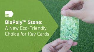 BioPoly™ Stone: A New Eco-Friendly Choice For Key Cards