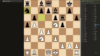 Game 2 vs Antonio (1500 chess.com bot)