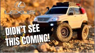 First Look At The NEW SCX24! Lexus GX470 Overlander Run & Review!