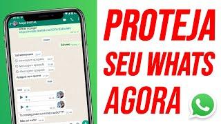 SE VOCÊ USA o WHATSAPP, ATIVE ESSA NOVA FUNÇÃO PARA PROTEGER!