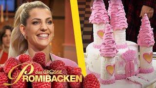 Ein wahrer Traum! Sarahs Torte kommt bei Jury gut an | Verkostung 3 | Das große Promibacken | SAT.1