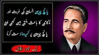 Allama Iqbal Shayari | Best 2 Line Poitry of  Allama iqbal | iqbal quotes | Iqbal Poitry Part 2