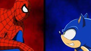 Spider-Man VS Sonic | ¡Batalla Completa!