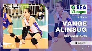 2023 SEA V.League | Full Highlights | Vange Alinsug