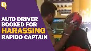 Caught On Cam: Bengaluru Auto Driver Abuses Rapido Bike Rider, Booked by Police