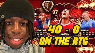 40-0 on the 2nd RTG! Rank 1 GamePlay! FC24 Ultimate Team