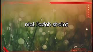 cara niat i'adah sholat