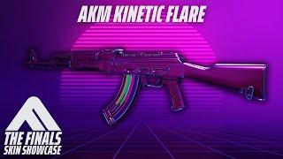 AKM KINETIC FLARE Skin Review | The Finals Season 2 Circuit Reward