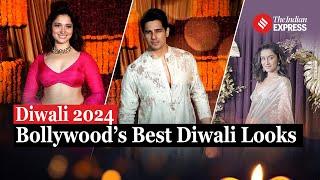 Diwali 2024: How Bollywood Stars Celebrated in Iconic Styles andTraditional Elegance