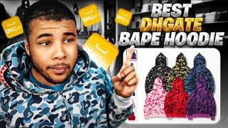 BEST 1:1 BAPE HOODIE From DHgate (Review)