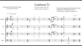 Laudamus Te (Maximilian Lörzer) - Psycho-Chor der Uni Jena