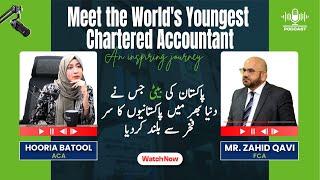 "Meet the World's Youngest Chartered Accountant: An Inspiring Journey"